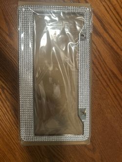 Rhinestone License Plate Cover