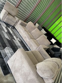 Ashley furniture 3pc sofa couch chair set (DELIVERY AVAILABLE)