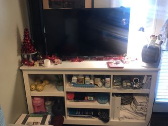 Tv stand with shelves