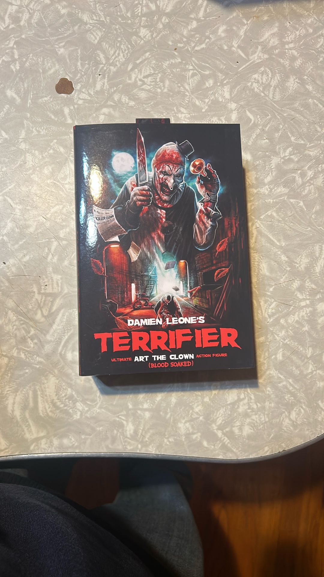NECA Terrifier Art The Clown Blood Soaked Action Figure Walmart Exclusive