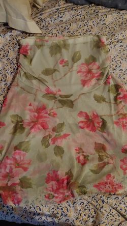 Dress with flower print