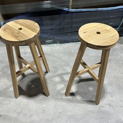Wood Stools 