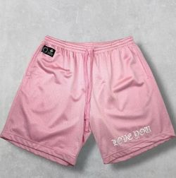 Chrome heart shorts
