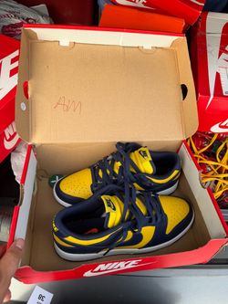 Michigan dunks size 9