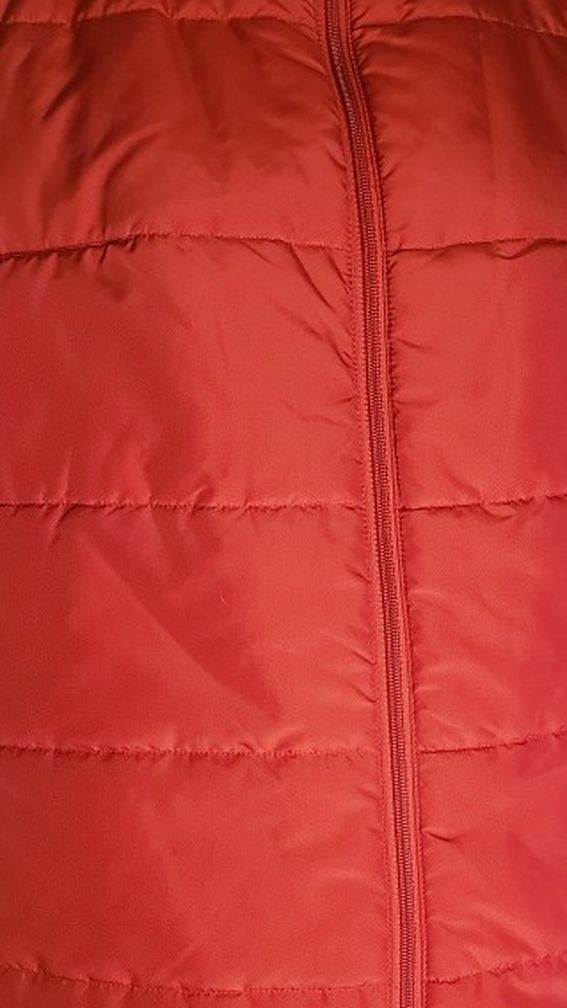 Michael Kors Puffer Vest | Women's Large | Red Quilted Puffer Vest - NICE