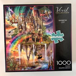 Buffalo Games Rainbow City - 1000 Piece Puzzle