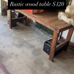Rustic Table 