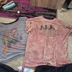 2-pack Stranger Things Tees for girls