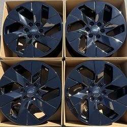 20” Ford F150 factory wheels rims gloss black new lightning