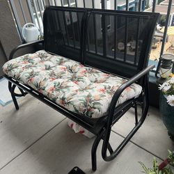 Patio Rocking Bench