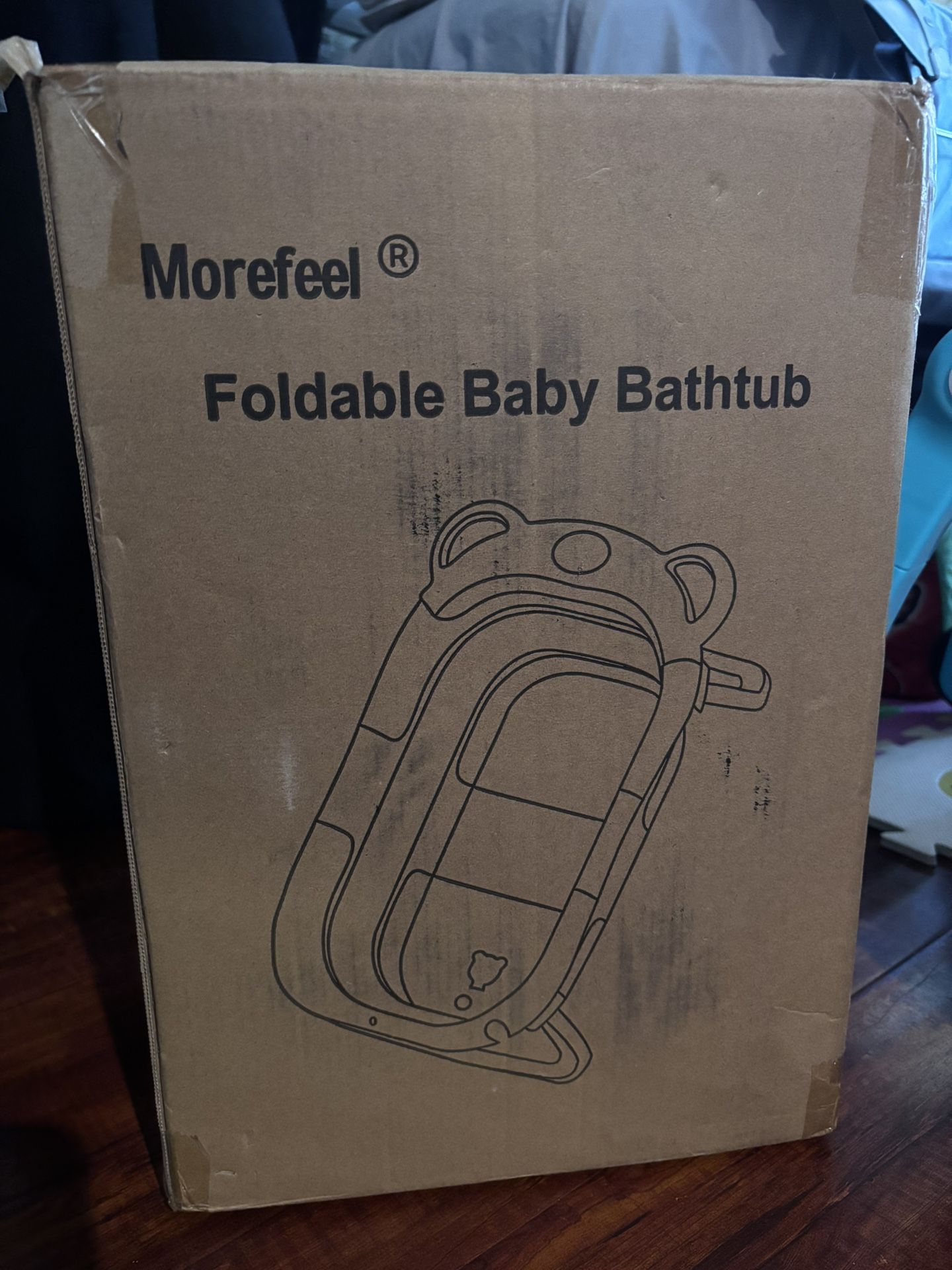 Morefeel Foldable Baby Bathtub