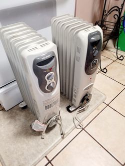 Portable Radiator Heater Lot 2