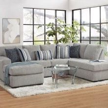 Double Chaise Sectionals 