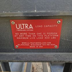 Ultra Fiberglass Working Platform Only Used Once 