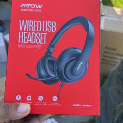 Wired usb Headset 