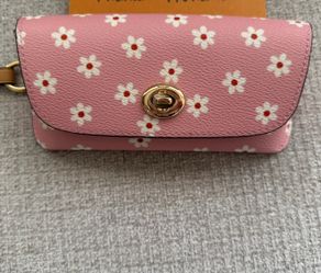 Coach Floral Pink Sunglass case