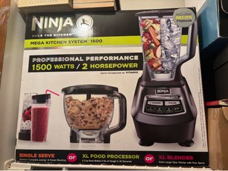 Ninja BL770 Mega Kitchen System Blender & Food Processor 1500W