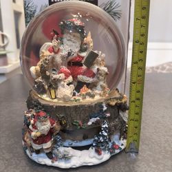 Large Christmas Musical Snow Globe