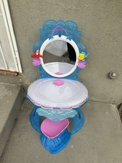 Little Mermaid Vanity