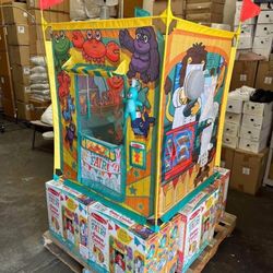 Melissa & Doug Fun at the Fair! Game Center Play Tent - 4 Sides of Activities