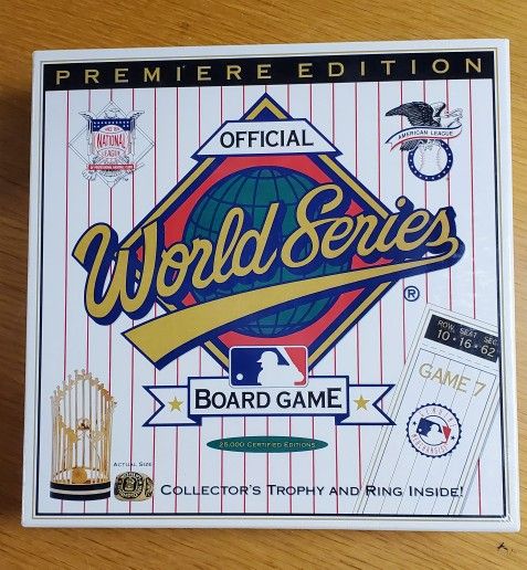 WORLD SERIES 1993 BOARD GAME