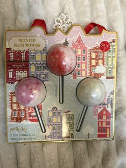 3 Scented Bath Bomb Set