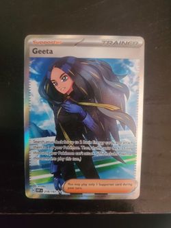 Geeta 218/197 Pokemon Obsidian Flames