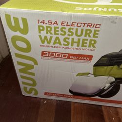 Sunjoe  Pressure Washer New In The Box 
