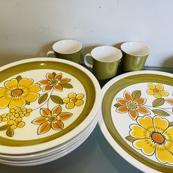 Mikasa Cera-Stone Awake D-1451 Plate Set 22 PCs