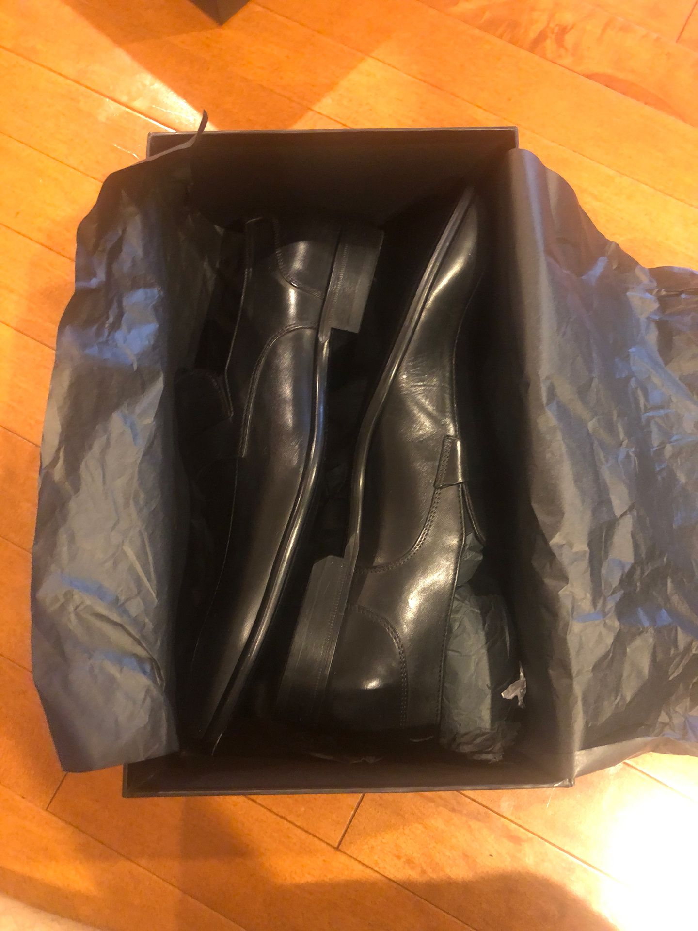 UNUSED Boss Hugo’s Shoes (Black) - Men’s US size 12, UK 11