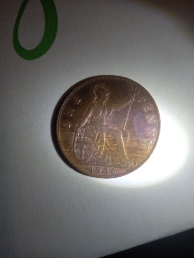 1936 One Penny