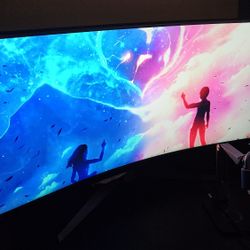 34 UW Asus tuf Monitor 180Hz With Mount