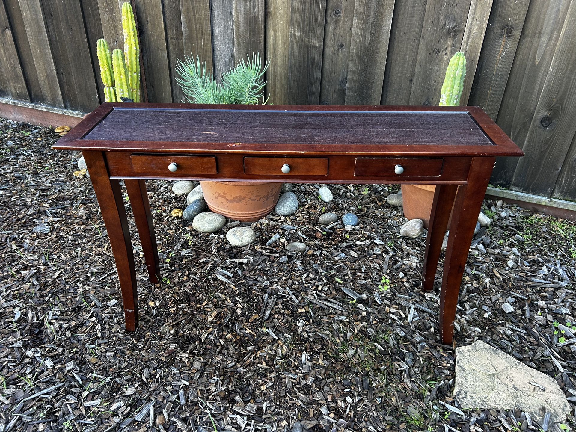Solid Wood Console Table