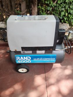 Rand 2.5 hp air compressor