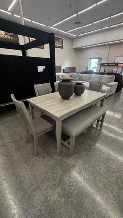 6 PC DINING TABLE