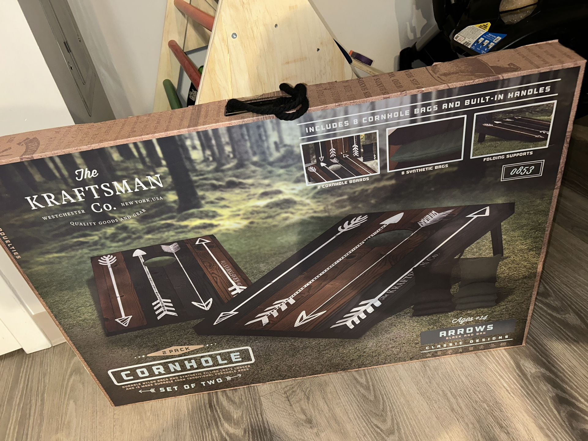 Kraftsman Cornhole Set New