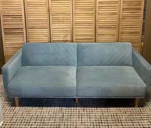Velvet Futon Bed