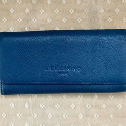 Liebeskind Berlin Blue Leather Wallet