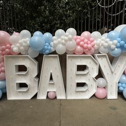 Baby Marquee letters 4ft