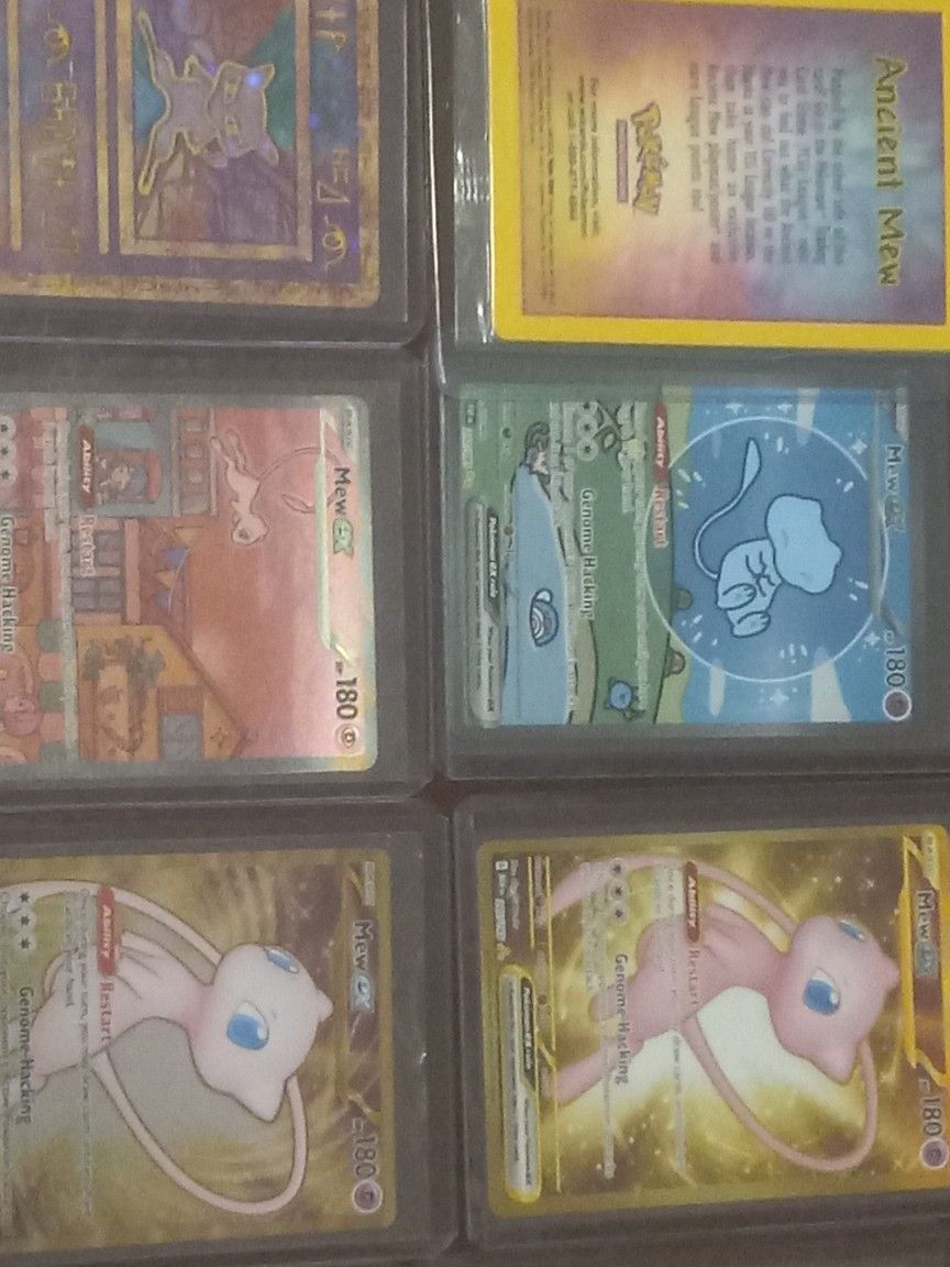 Pokemon 50 Card MEW AND MEWTWO