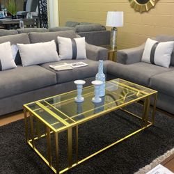 Sofa And Loveseat Available In 4 Colors 