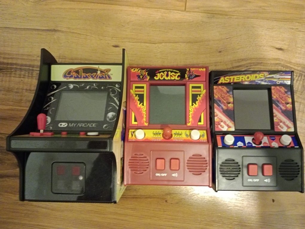 Collectible Small Arcade Video Game Machines