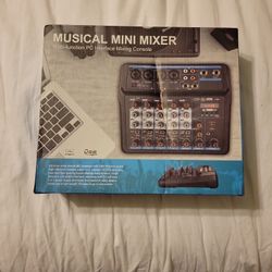 Musical 5 Channel Mini Mixer