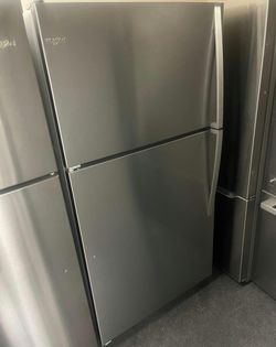 Whirlpool Top Mount Stainless Steel Fridge