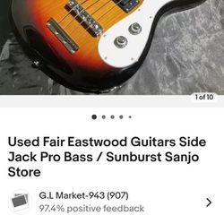 Eastwood Of Canada Bass Guitar 900