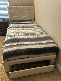 Twin bed frame