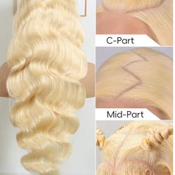 NEW 26” 613 Blonde HD Lace Frontal Wig – 13x6, 200% Density, 100% Virgin Human Hair 💛
