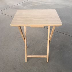 Natural Wood TV Stand