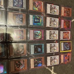 Shiny Yugi-Oh Trading Cards