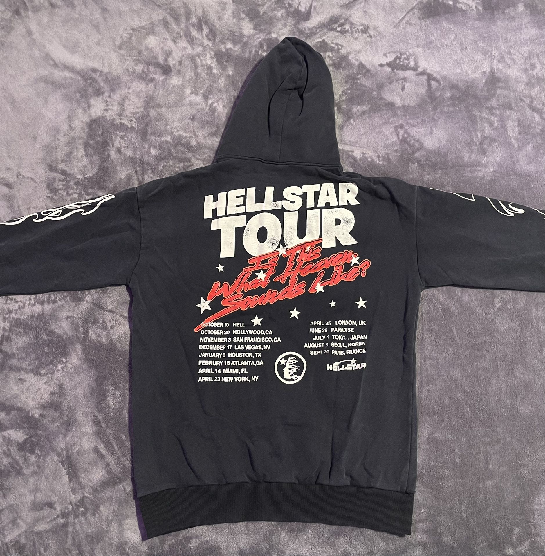 Hellstar Hoodie Sizes Small and Medium